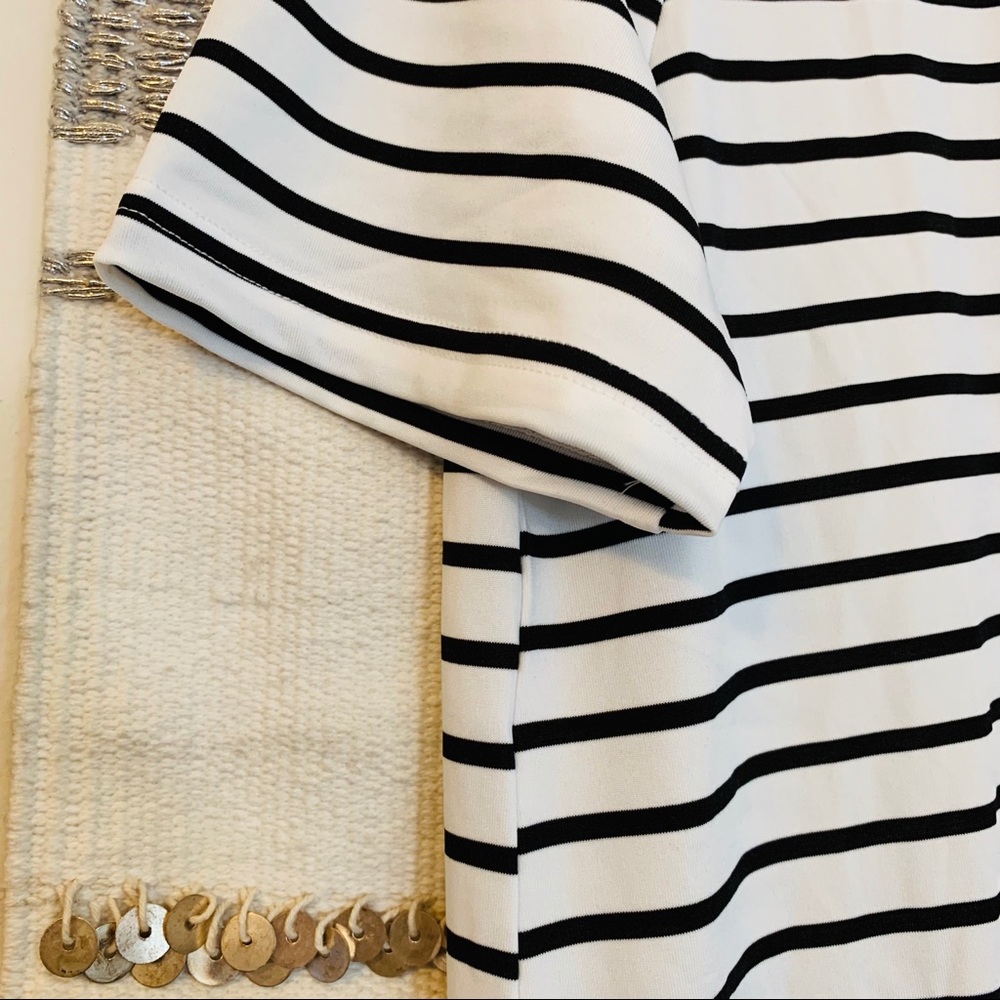🍃 HP • “Peyton” Striped Casual Dress - Picture 4 of 5